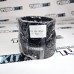 Силиконовый патрубок переход прямой 3.5"/4" ( 89/102 мм) черный